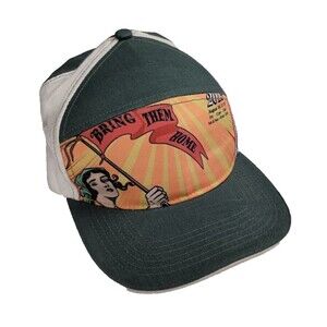 Mediums Collective Hempfest Green Cap Hat Bring Them Home Clean Adjustable Back